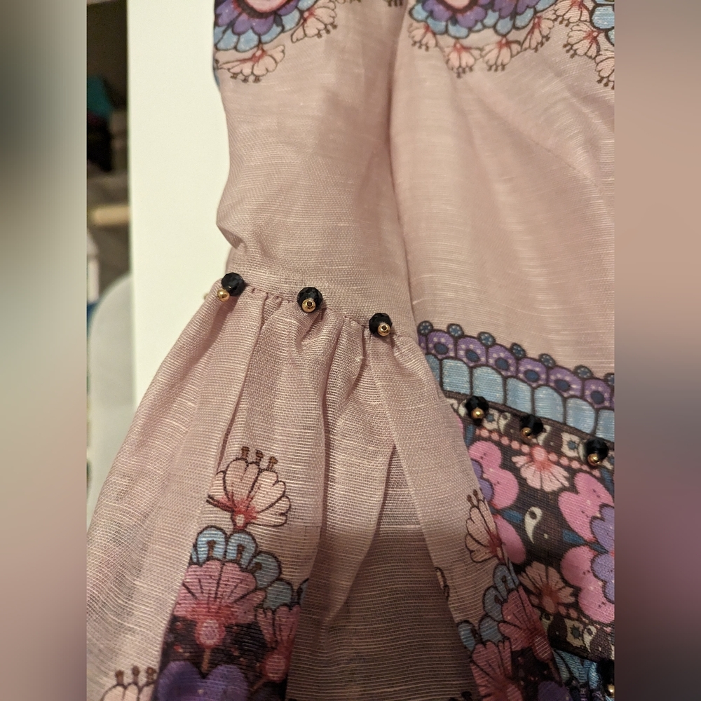 Zimmermann Celestial Bell Sleeve Minidress NWT - Picture 11 of 12